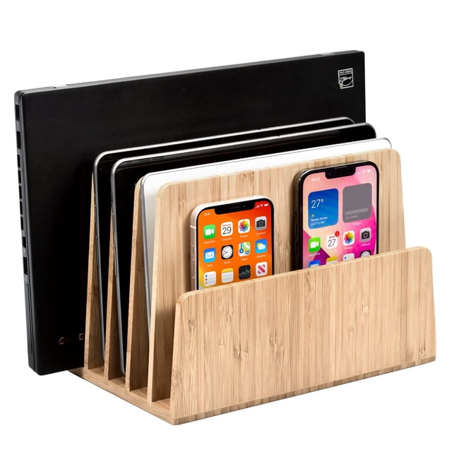 Organizador de dispositivos MobileVision Bamboo 5 Slots