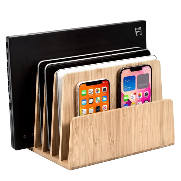 Organizador de dispositivos MobileVision Bamboo 5 Slots