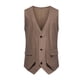 thumbnail image 2 of pstuiky Camisetas sin mangas para hombre, Blusa sin mangas con botones y bolsillos estilo retro para hombre Camisas para hombres xxl, 2 of 9