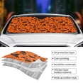 thumbnail image 5 of Disketp Windshield Sun Shade, Car Sun Shade For Front Window Happy Halloween 6 Sunshades Sun Visor Protector Blocks Uv Rays Foldable, 5 of 9
