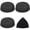 Black, variant on Slccxzc Knitted Mesh Skull Cap 4-Pack Lightweight Breathable Crochet Beanie Cap Men Women Daily Outdoor Headwear White