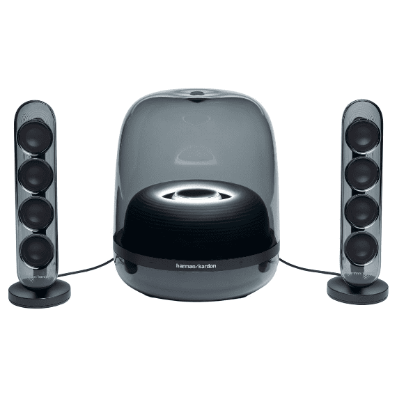 Open Box - Harman Kardon SoundSticks 4 Bluetooth Speaker System - Black