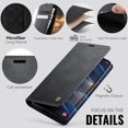 thumbnail image 2 of Wallet Case for Samsung Galaxy S25 Edge Leather Wallet Flip Cover with Card Holder, Kickstand, Magnetic Closure, RFID Blocking TPU Shockproof Phone Case Compatible with S25 Edge, 2 of 8