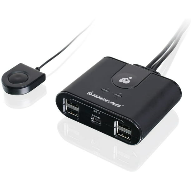 IOGEAR USB Peripheral Switch, Black - Walmart.com