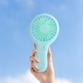 thumbnail image 6 of UttpKLBx Silent Fan Personal Quiet Cooling Fan Mini Air Cooling Fan for Room Mini Personal Fan Handheld, for Room Office Bedroom (Green), 6 of 9