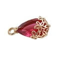 thumbnail image 2 of Collar colgante Minnieouse artesanía sombreros tobillera cuello joyería arte moda artesano suministro de artesanía Rosa roja AP015957-07, 2 of 6