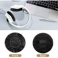 thumbnail image 4 of NOGIS 100 Pcs Disposable Headphone Ear Covers, Black Sanitary Headset Covers, Stretchable Non-Woven Ear Pad Covers Fit for Most On Ear Headphones Earpads (11 cm/ 4.3 Inch), 4 of 7