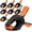 8-pack 5-inch Black&orange, variant on 4-Pack Spring Clamps Heavy Duty, 7-inch Large Plastic Clamps for Crafts with 3.7 Inch Jaw Opening for DIY, Gluing, Clamping and Securing