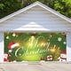 thumbnail image 3 of Feliz Navidad Decoración para puerta de garaje Fondo Árbol de Navidad Divertido Papá Noel Chimenea interior Invierno Hogar Año Fiesta navideña Pancarta Cubierta, 3 of 7