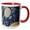 Red/White, variant on 3drose, Usa, Washington, Olympic Np, Railto Beach, Stones, 15oz Mug