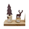 thumbnail image 3 of Decoración de renos navideños de madera, 3 of 3