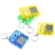 thumbnail image 1 of 4pcs Mini Game Keychain Portable Handheld Console with Flashing Lights and Classic Music Rhythm Games for Stress Relief, Party Favors, and Event, 1 of 5