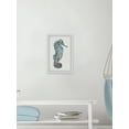 thumbnail image 4 of Marmont Hill Pastel Seahorse Framed Wall Art, 4 of 6
