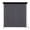 Gray with Valance, variant on Vicllax Outdoor Patio Crank Sun Blocking Roller Shade Modern Style, Aluminum Casing, Fabric, 4'Wx8'H