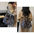 thumbnail image 3 of Sunyuer Camouflage Hobo Tote Bag for Women, Large Capacity Canvas Shoulder Bag, Adjustable Strap Multi‑Pocket Casual Crossbody Hobo Purse for Daily Travel Work, 3 of 8