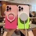 thumbnail image 5 of Designed for iPhone Case,Slim Thin Gradient with Kickstand Camera Lens Protection Shockproof Protective Cover Phone Case (Blue,iPhone 15 Plus), 5 of 6