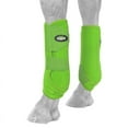 thumbnail image 2 of Tough 1 Boots Extreme Vented Front Flexible M Neon Green 64-18000F, 2 of 2