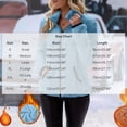 thumbnail image 3 of Zynoxe Women's Fuzzy Fleece Jacket Winter Stand Collar Zip Up Long Sleeve Coral Fleece Coat with Pockets Windproof Warm Plus Size Coat for Dailywear Beige M, 3 of 6