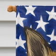 thumbnail image 3 of Norwegian Lundehund Dog American Flag Flag Canvas House Size, 3 of 4