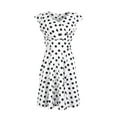 thumbnail image 3 of Femmes Robe Vintage des Années 50 60 Élégant Rockabilly Pinup Parti Robe de Bal, 3 of 7