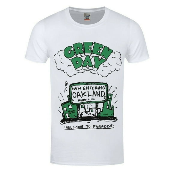 Green Day Adult Welcome To Paradise T-Shirt