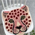 Cartoon Animal Head Shape Carpet Plush Thick Area Rug Foot Mat For Home