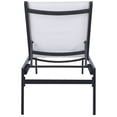 thumbnail image 5 of Meridian Furniture Maldives Cream Water Resisting Fabric Patio Adjustable Chaise, 5 of 11