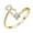R, variant on Wioihee Exquisite Fashion 26 English Alphabet Style Ring Letter Fashion Copper Ring for Christmas gift
