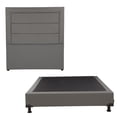 thumbnail image 2 of Colchón Matrimonial Spring Air Cardona + Box Base Cama + Cabecera Bolt Gris, 2 of 8