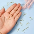 thumbnail image 3 of 100-200 DIY JEWELRY Making Findings Earring Hook Coil Ear Wire French Hook, 3 of 6