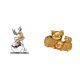 thumbnail image 1 of Figuras de payasos,Estatua de payaso,escultura,adorno de mesa,Colección de estatuillas de payasos adorables,Figura de escritorio,Figura de cerdito de la suerte para escritorio,decoración del, 1 of 8