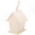 thumbnail image 5 of Wooden Birdhouse Set of 2 for Outdoor Garden Decoration Hanging Nesting Box Craft Ornament, 5 of 5