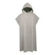 thumbnail image 2 of Poncho de surf Bata Toalla Toalla de playa Toalla de piscina Toalla de baño Regalo Cambiador de baño Gris, 2 of 9
