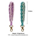 thumbnail image 2 of 2 uds llavero de cuerda de algodón tejido a mano pulsera hecha a mano flor Margarita Accesorios para llaveros colgante de llave de coche, 2 of 5