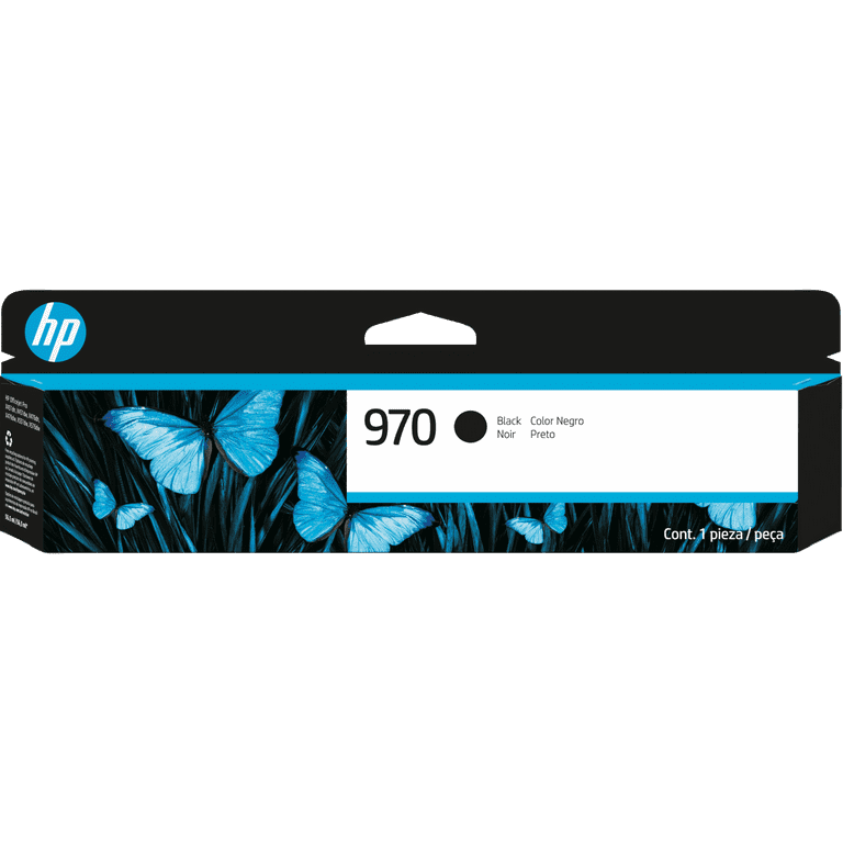 HP 970, (CN621AM) Black Original Ink Cartridge HP 970, (CN621AM) Black Original Ink Cartridge