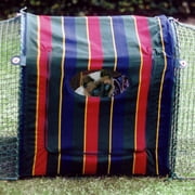 Kittywalk Clubhouse Cat Cage, Striped, 24" x 18" x 24"