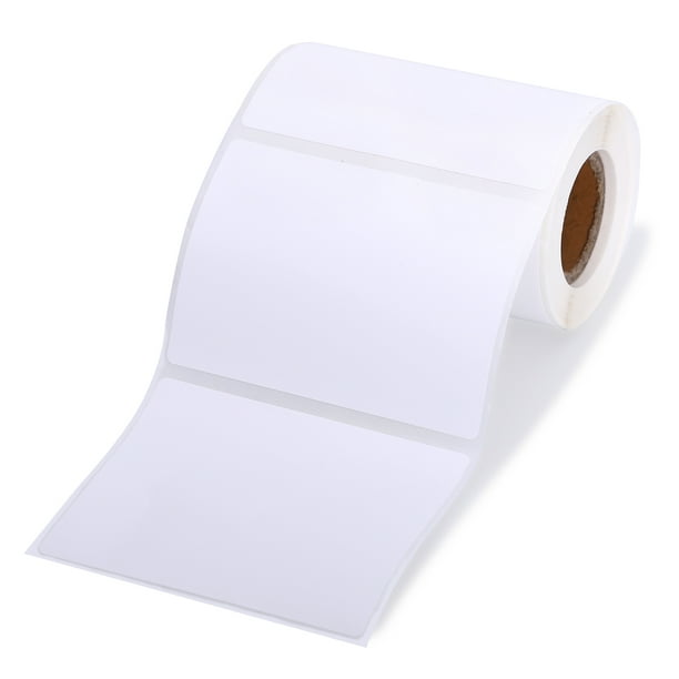 Papel de etiqueta de impresión térmica Etiqueta autoadhesiva Etiqueta adhesiva para impresora Rollo MABOTO 70x50 mm (140 hojas)