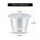 thumbnail image 3 of Cápsula de café BLESIY acero inoxidable reutilizable, 3 of 8