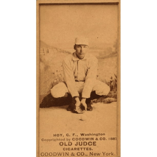 William Ellsworth Hoy N(18621961). Known As 'Dummy.' American Baseball