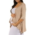 thumbnail image 2 of Women's Maternity 3/4-sleeve Open Shrug, 2 of 4