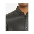 thumbnail image 2 of Kenneth Cole Mens Flannel Button Up Shirt, Black, Small, 2 of 4