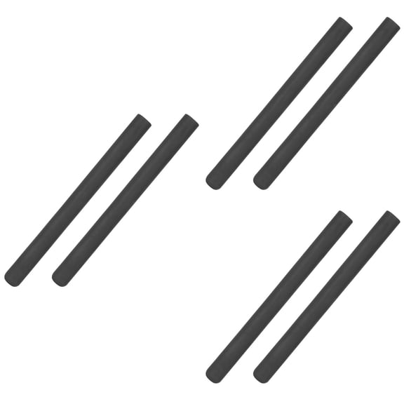 Set of 3 Drumstick Protective Covers Fittings Tape Drumsticks Black