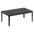 thumbnail image 3 of Compamia Sky 3 Piece Patio Conversation Set in Black, 3 of 4