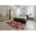 thumbnail image 4 of Ahgly Company Indoor Rectangle Abstract Pink Coral Pink Abstract Area Rugs, 3' x 5', 4 of 6