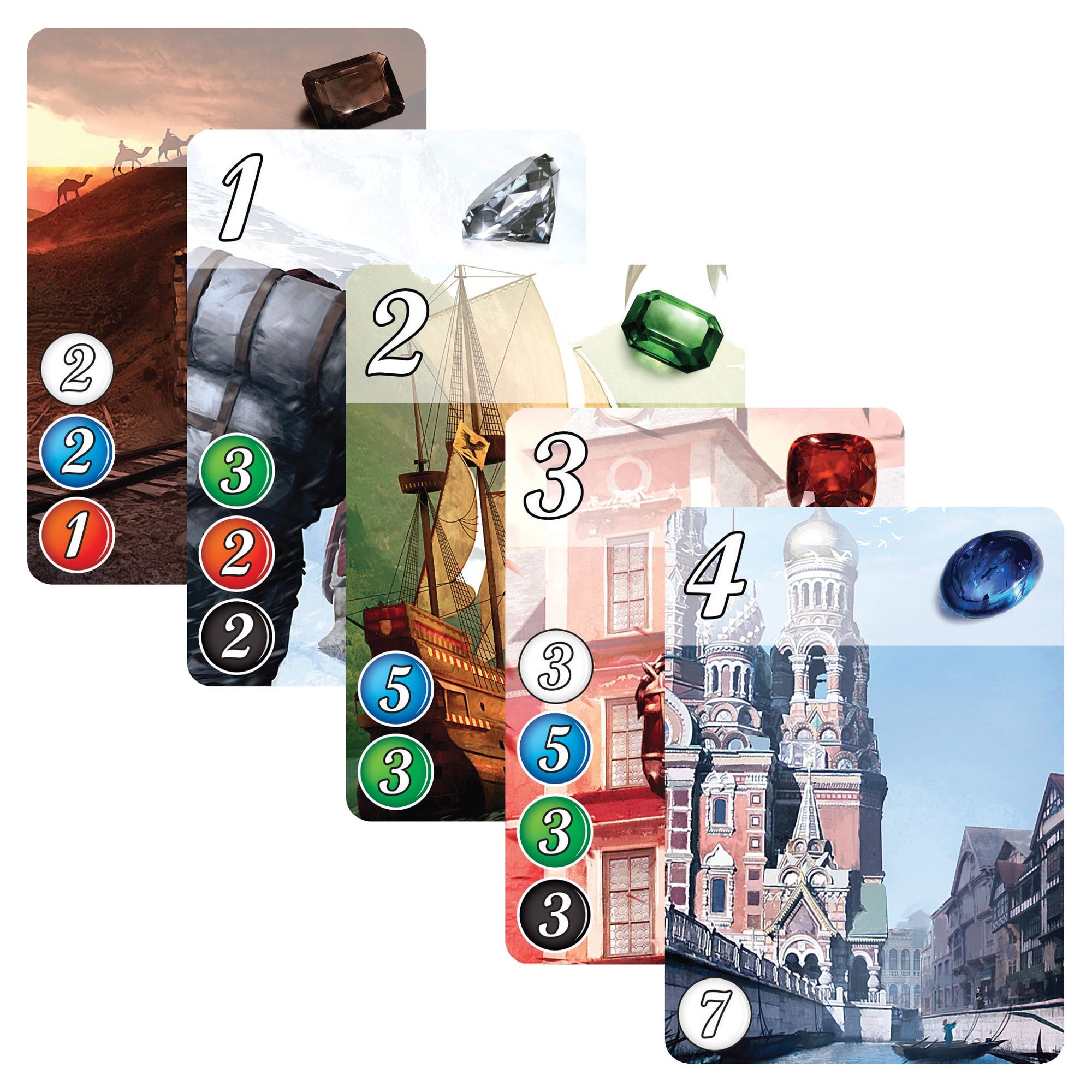 Splendor Strategy Board Game for Ages 10 and up, from Asmodee - image 5 of 8