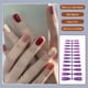 thumbnail image 4 of Uñas postizas largas cortas Minnieouse Manicura de Uñas Púrpura claro, 4 of 5