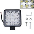 thumbnail image 4 of 4 Inch 48W LED Work Light Truck OffRoad Tractor Spot Lights 12V 24V Square, 4 of 6