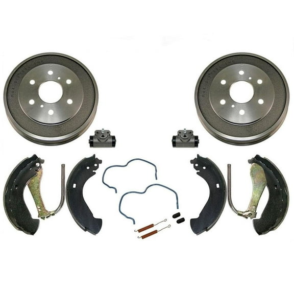 For GMC Silverado 1500 05-08 Models With Rear Brake Drum and Brake Shoes 6pc