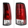 thumbnail image 2 of EURO TAIL LIGHTS RED AND CLEAR Made for and Compatible with 99-02 CHEVROLET SILVERADO, 2 of 8