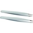 thumbnail image 3 of Japonesque Slanted & Pointed Stainless Steel Tweezers Natural Shimmer, 3 of 12
